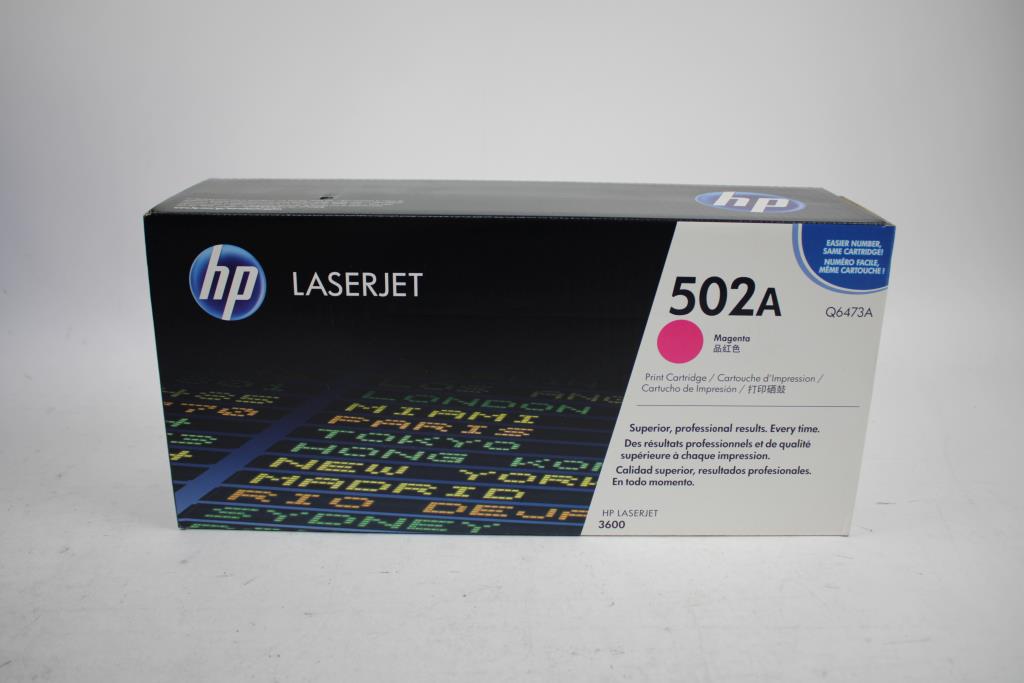 HP LaserJet 502A Magenta Print Cartridge