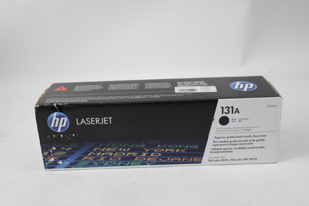 HP Laserjet Print Cartridge, Color Black