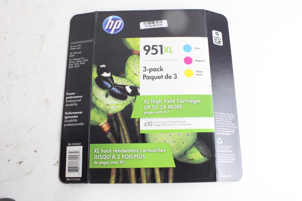 HP XL High Yield Cartridges | Property Room