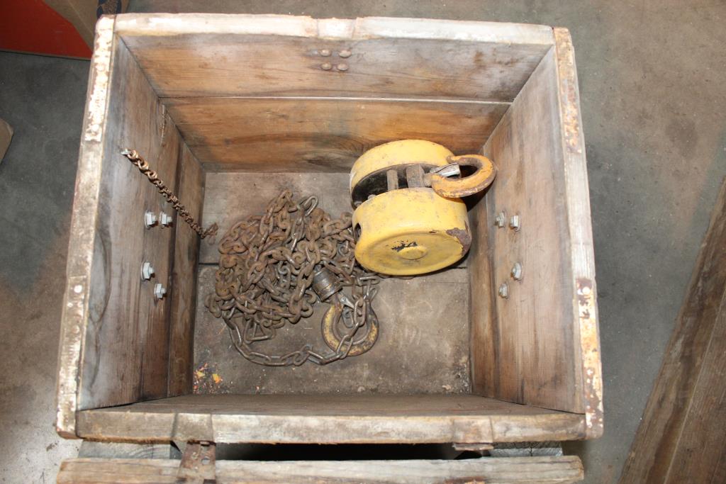 HS Type 1 Ton Chain Block Property Room