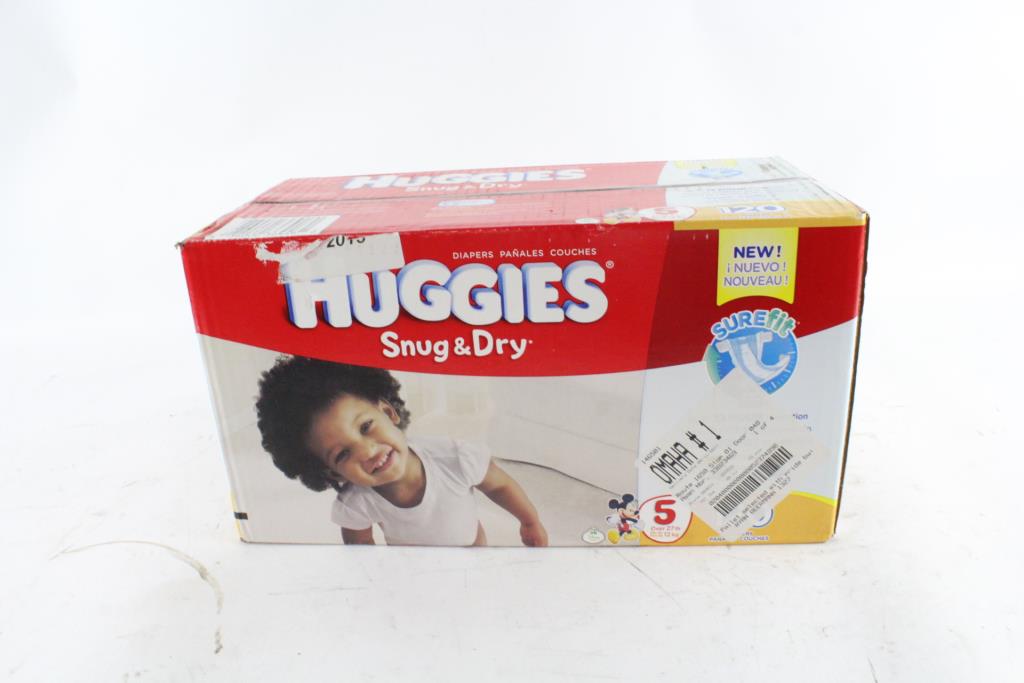 huggies snug & dry diapers size 5