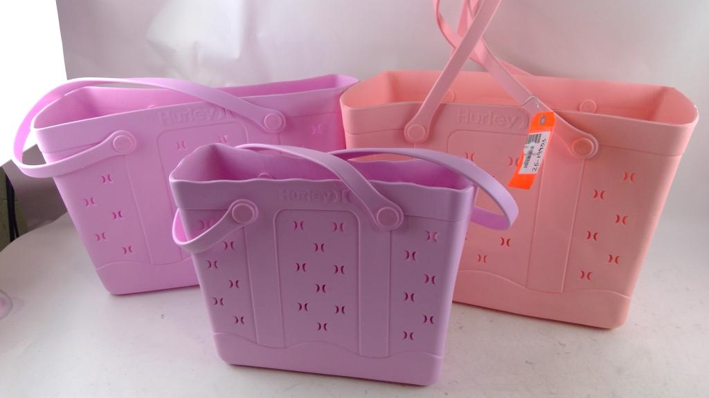 Hurley Tote Bags 3 Pieces