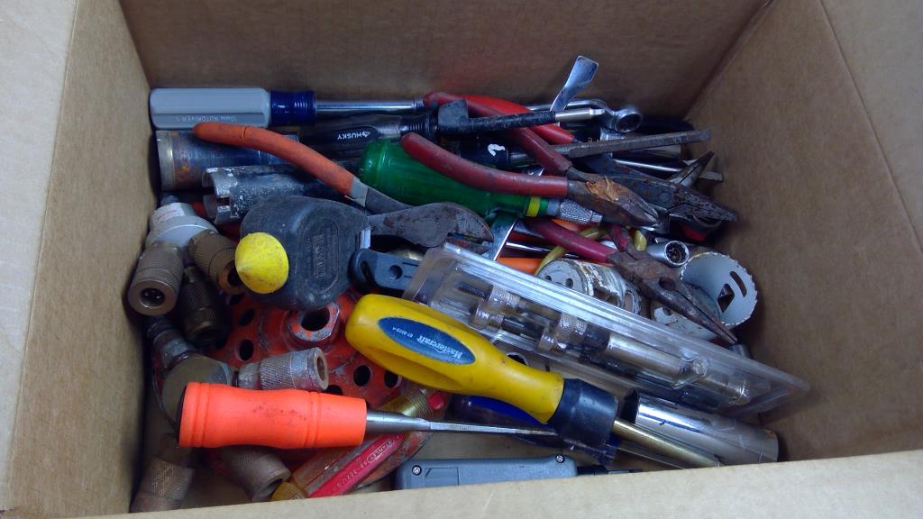 Husky 10mm Nutdriver, Pittsburgh Pliers, And More Tools