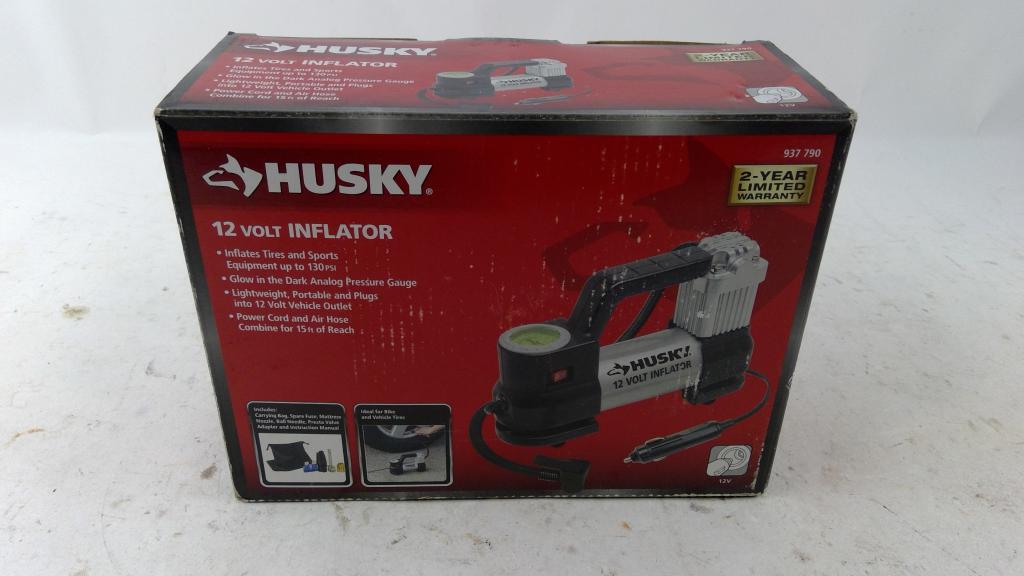 Husky 12 Volt Tire Inflator