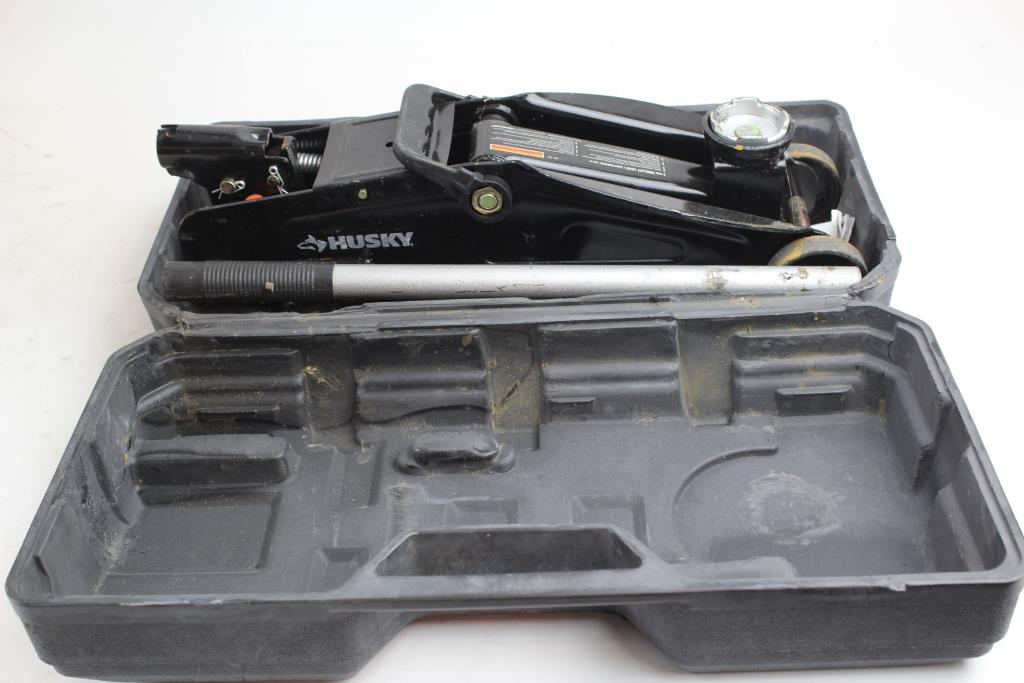 Husky 296020 2 Ton Trolley Jack Property Room