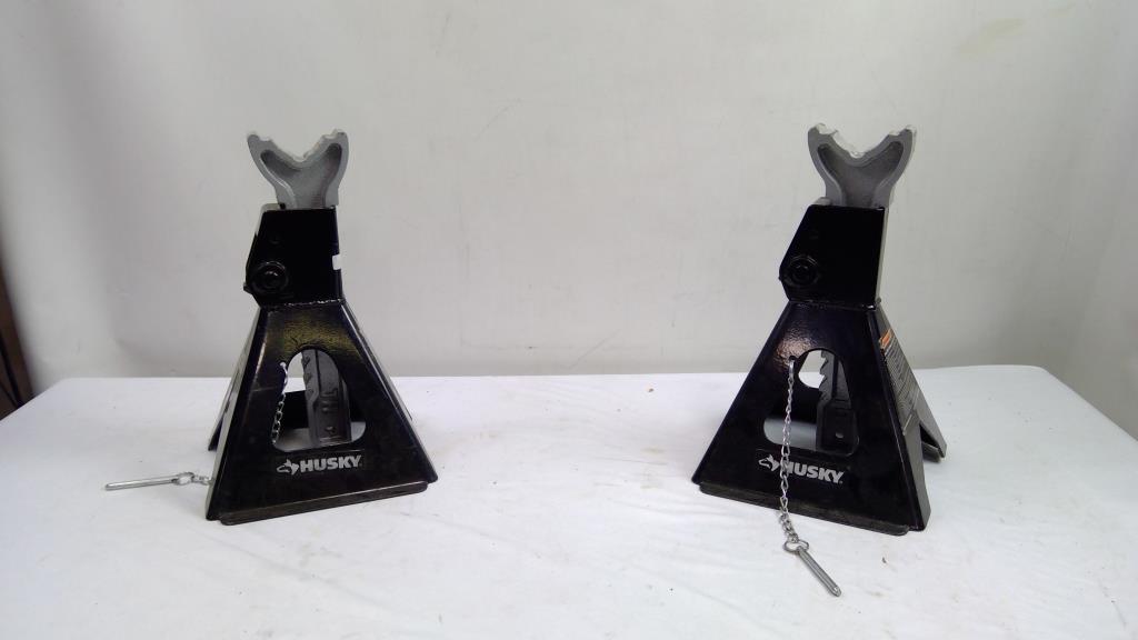 Husky 3-Ton Jack Stands, 2 Pieces