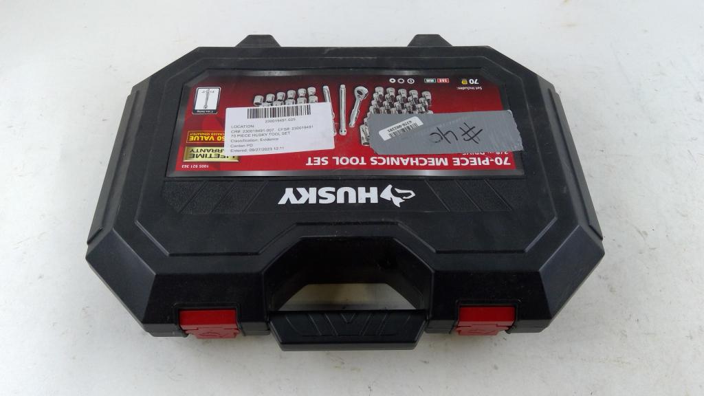 Husky 70 Piece Mechanics Tool Set