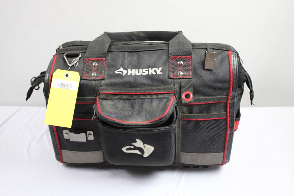 Husky Bag Tool Bag, Light Lantern, Stainless Steel Knife, Electric Planer 4 Pieces