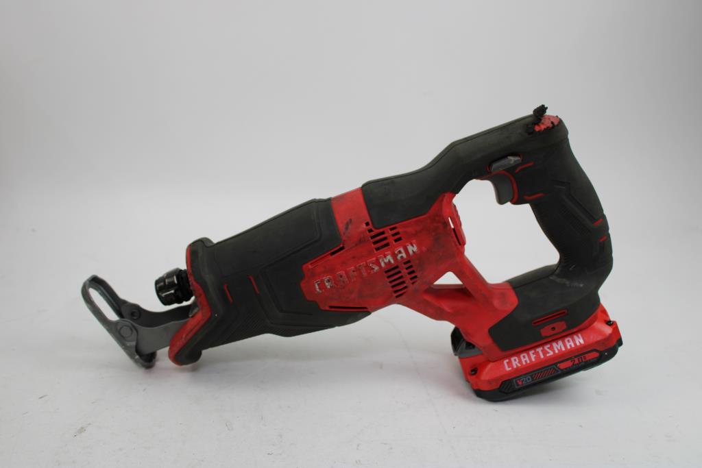 Husky Digital Inflator With Craftsman Reciprocating Saw