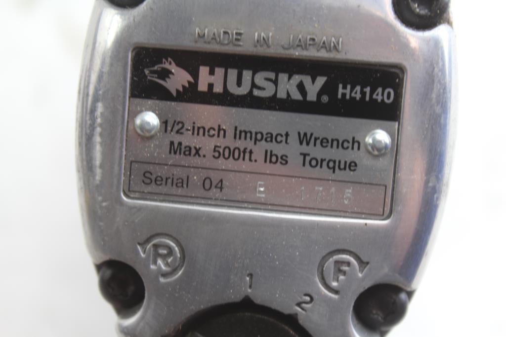 Husky H4140 Air Impact Wrench Property Room