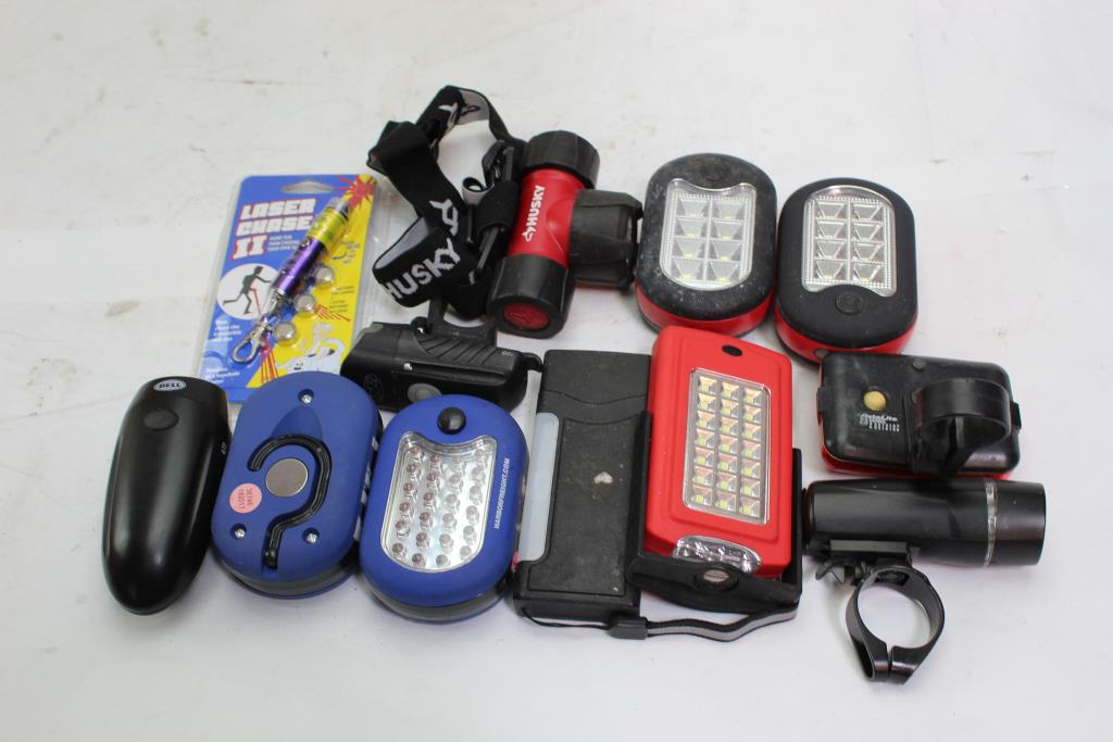 Husky, Harbor Freight And More LED Lights, Headlamps And More, 11