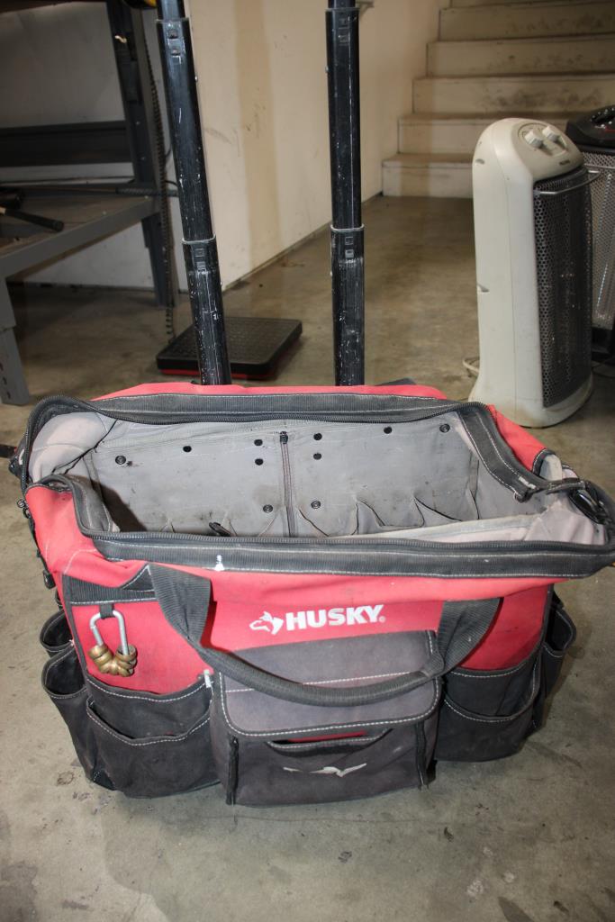 Husky Rolling Tool Box With Assorted Tool 20+ Pieces Property Room