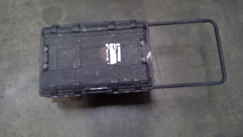Husky Rolling Tool Box With Mixed Tool Lot - Painter's Tool, Socket Set, And More