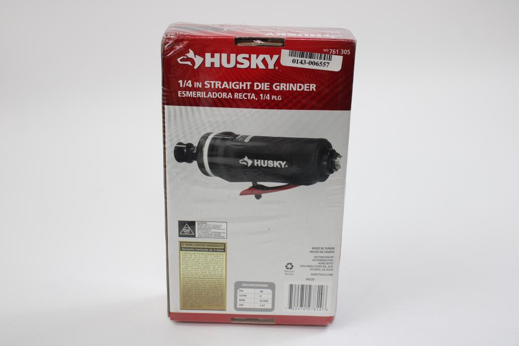 Husky Straight Die Grinder Property Room