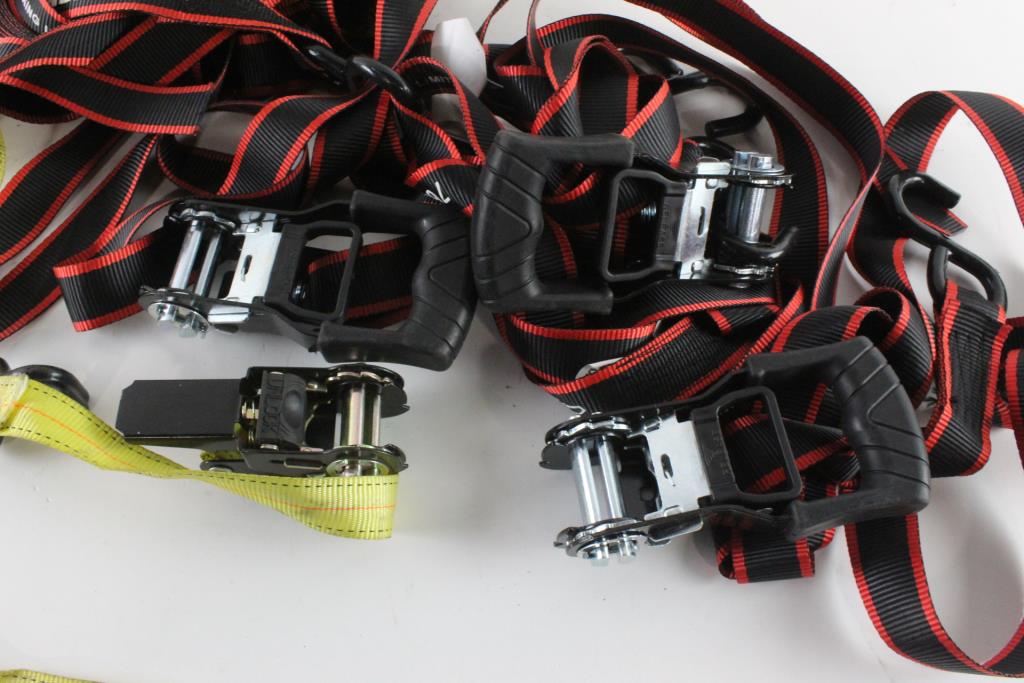 Husky Tie Down Straps, 4 Piece Property Room