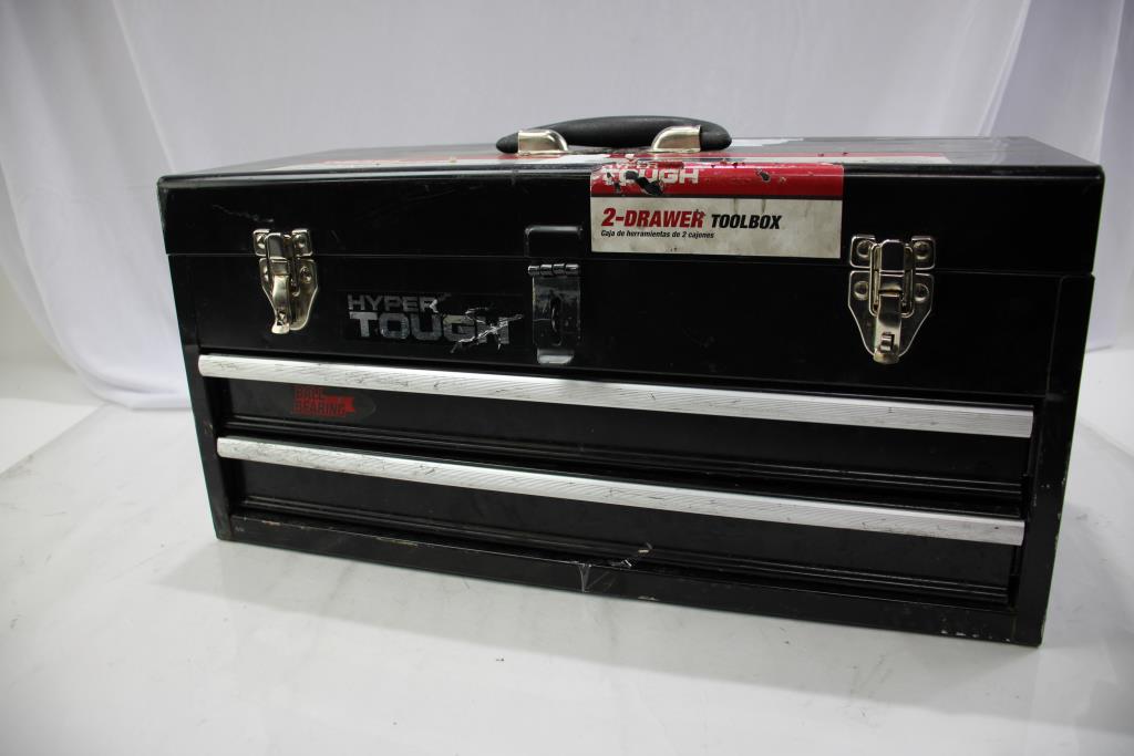 HUSKY TOOL BOX W/ASSORTED TOOLS 50+ Pieces Property Room