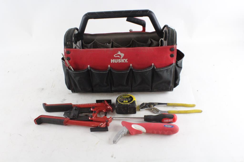 Husky Tool Organizer, With Hand Tools And More, 20+ Pieces Property Room