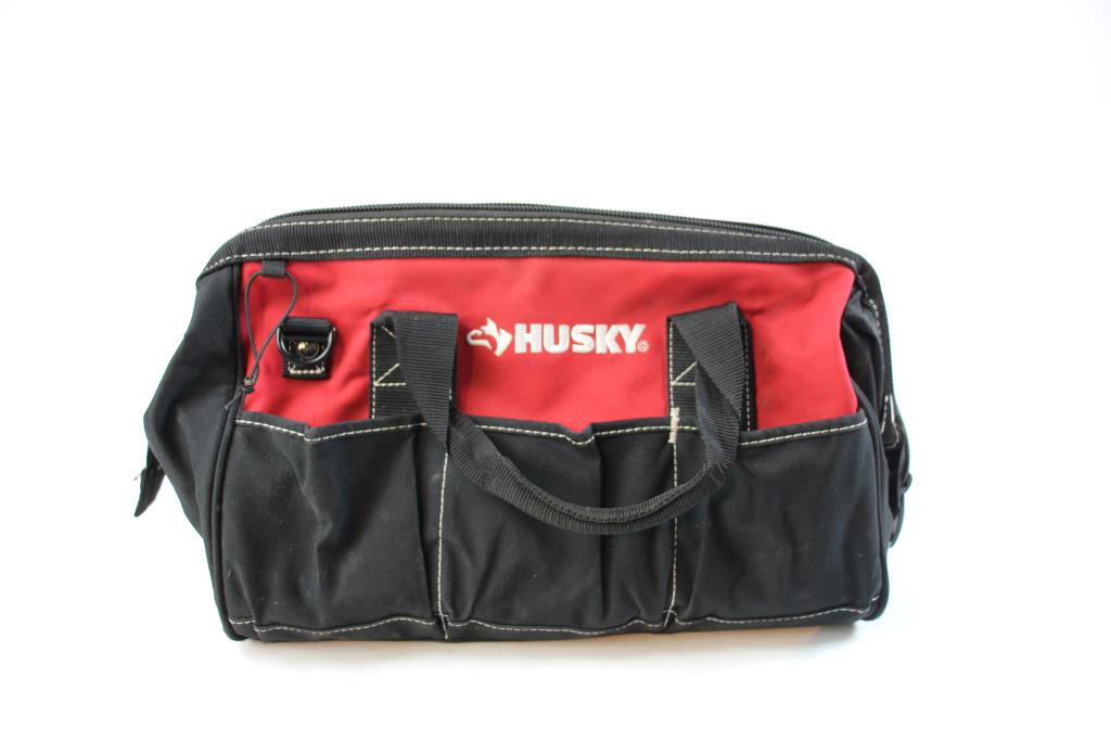 Husky Toolbag With Misc Tools, Property Room