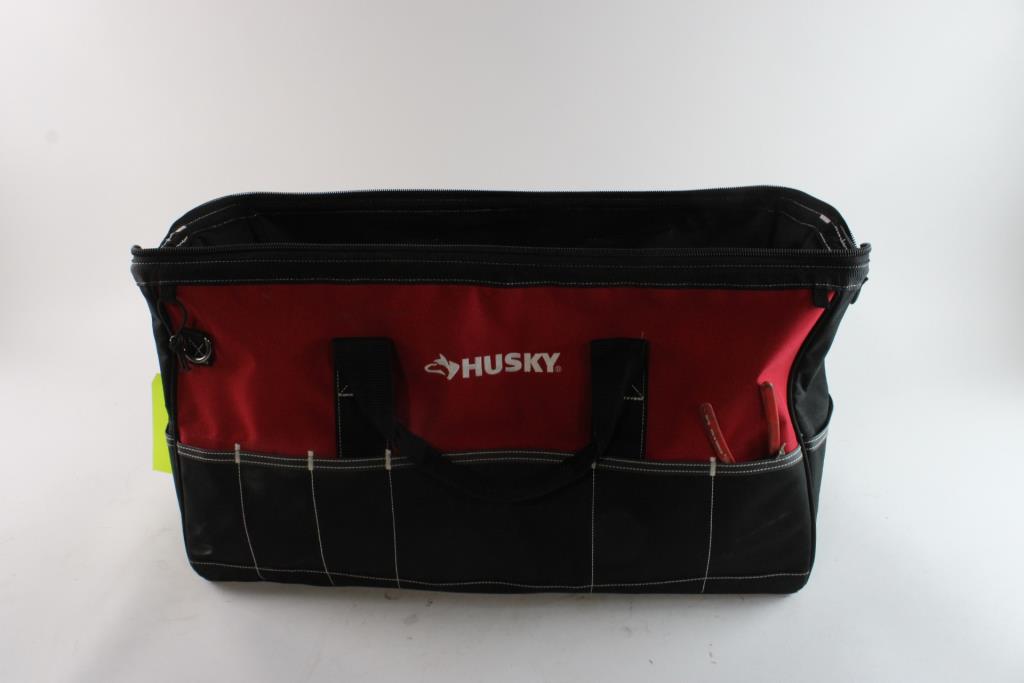 Husky Toolbag With Tools, 20+ Pieces Property Room