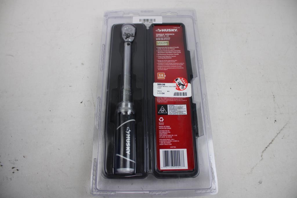 Husky Torque Wrench 1/4"