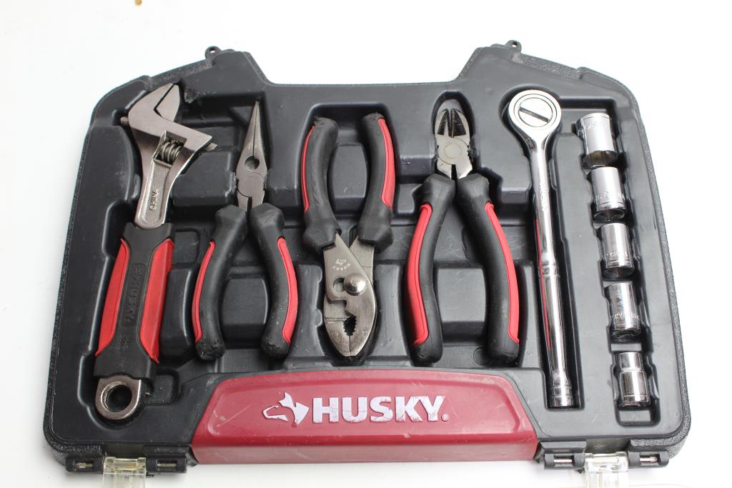 Husky Wrench And Plier Set Property Room