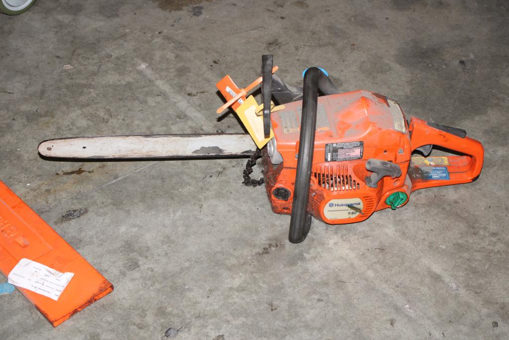 Husqvarna 142 Chainsaw Property Room