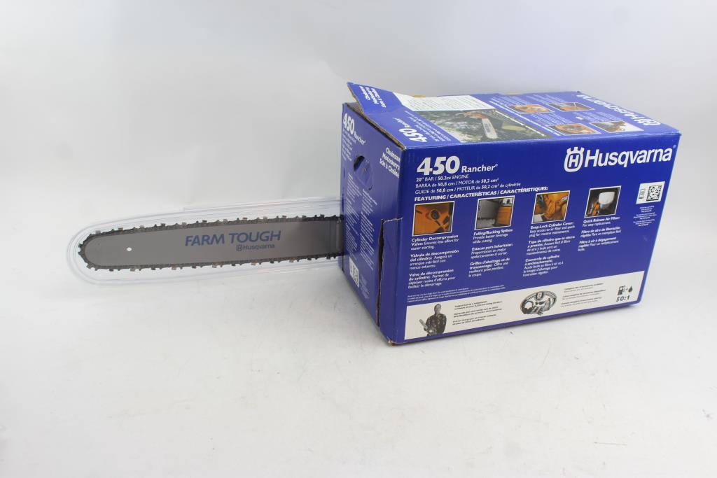 Husqvarna 20 Inch 450 Rancher Chain Saw Property Room