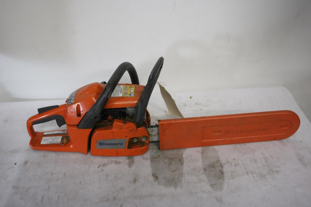 Husqvarna 240 Orange Chainsaw Property Room