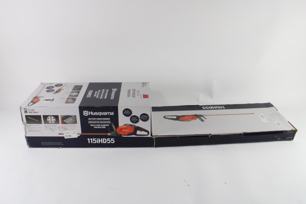 Husqvarna Battery Powered Hedge Trimmer Property Room