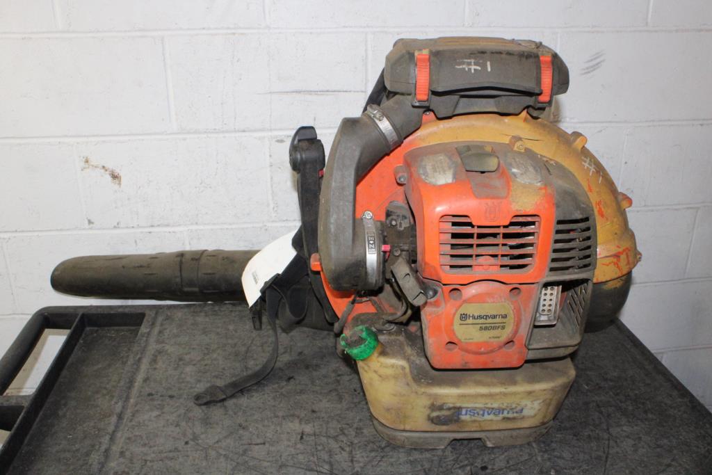 Husqvarna Gas Powered Backpack Leaf Blower Property Room