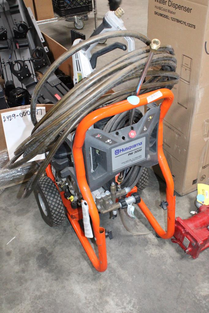 Husqvarna Pw3200 Psi Horizontal Shaft Gas Pressure Washer Property Room