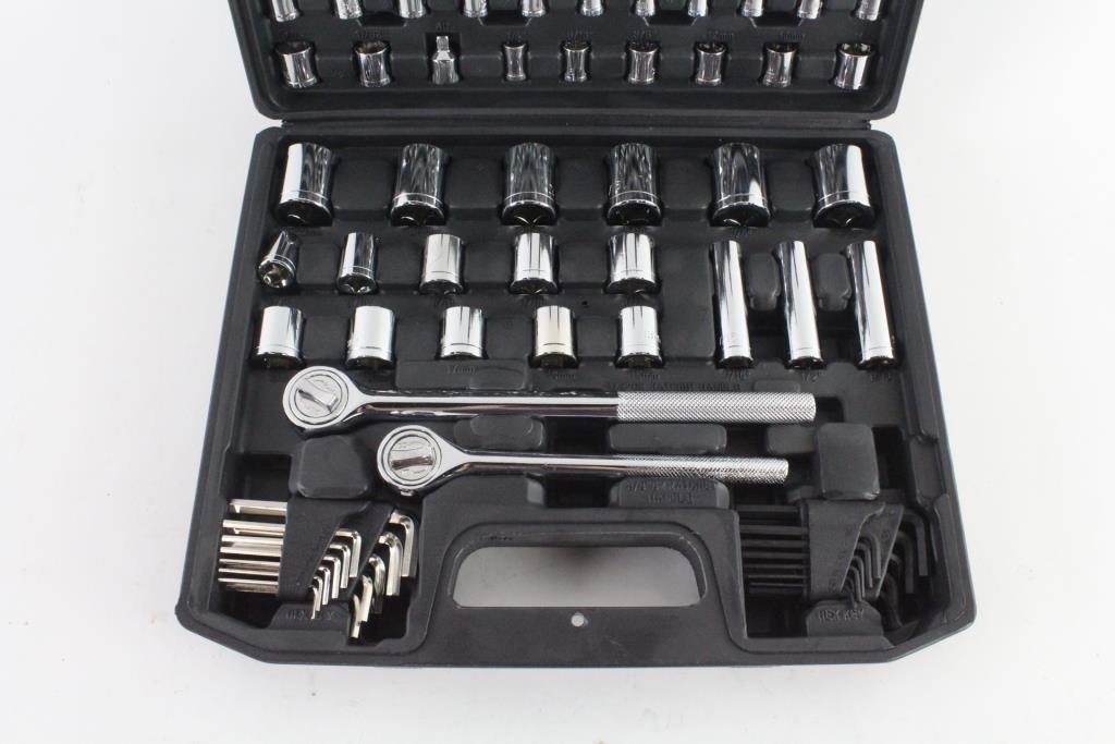Hyper Tough 107 Piece Socket Set With Ratchet Handle Property Room