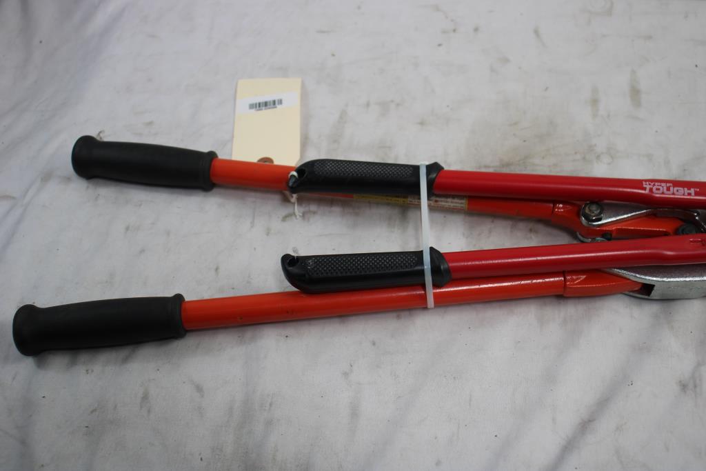 Hyper Tough 18" Bolt Cutters, Crescent Power Pivot Bolt Cutters, 2
