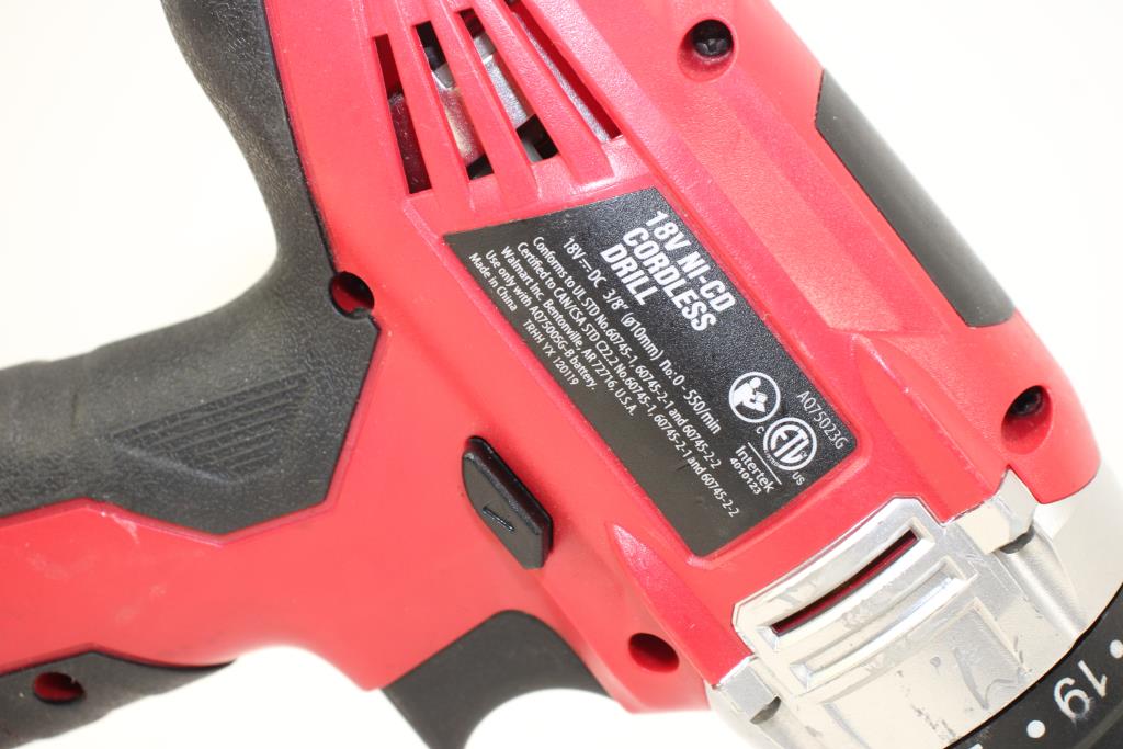 Hyper Tough 18v Cordless Drill Property Room