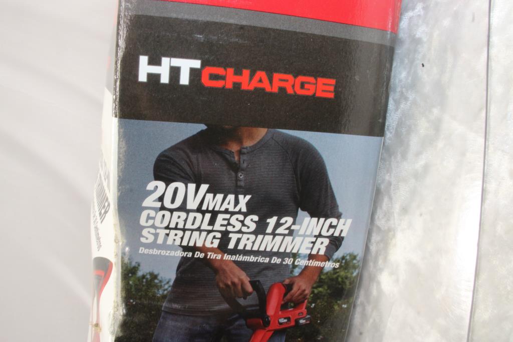 Hyper Tough 20v Cordless 12" String Trimmer Property Room
