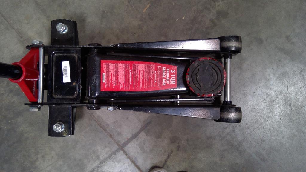 Hyper Tough 3-Ton Hydraulic Garage Jack