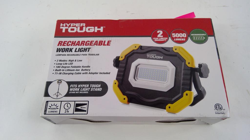 Hyper Tough Rechargeable Work Light