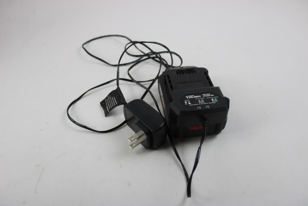 Hyper Tough Reciprocating Saw, Battery W Charger