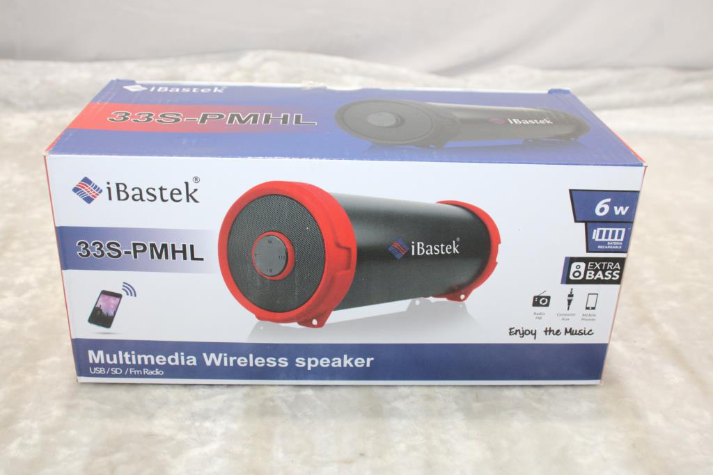 Ibastek Bluetooth Speaker Property Room