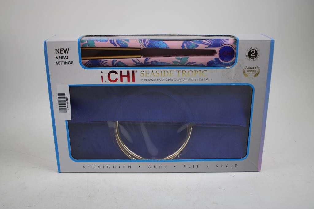 I.Chi Seaside Tropic 1" Ceramic Hairstyling Iron