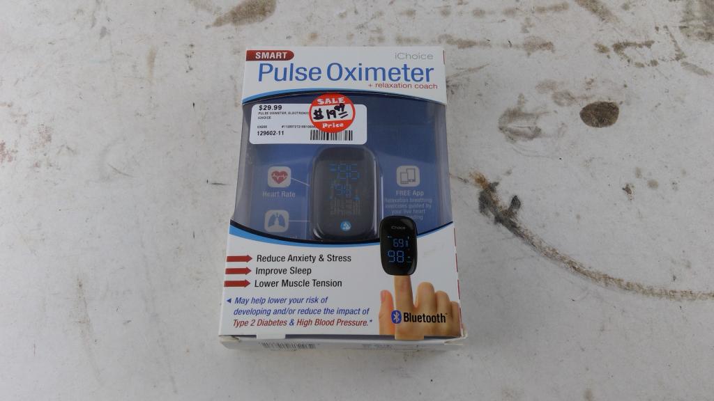 IChoice Smart Pulse Oximeter + Relaxation Coach