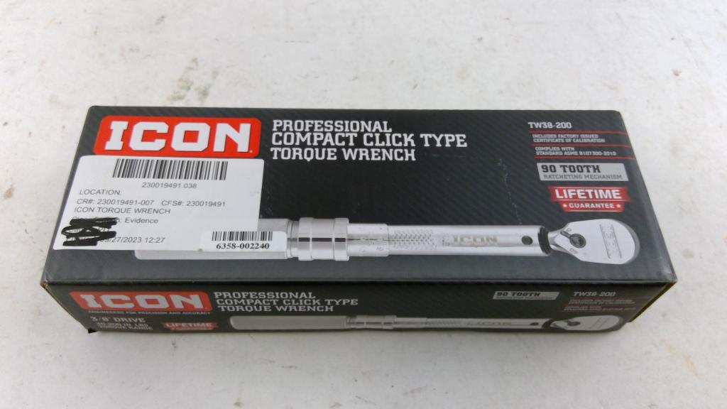 Icon Compact Torque Wrench