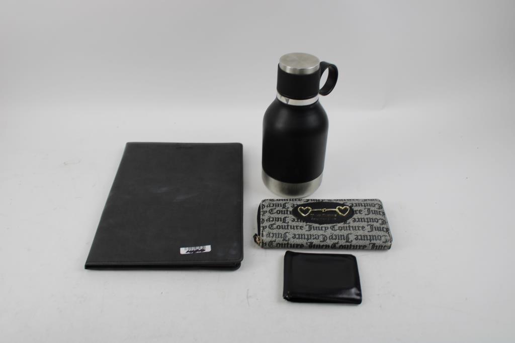 Icon Laptop Bag, Insulated 37oz Cup, Wallets, Folder With Notebook, 5 Pieces