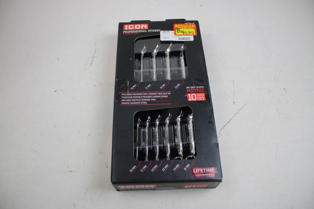 ICON Professional Stubby Wrench Set