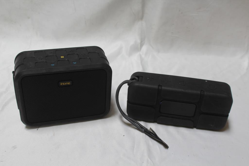 Ihome, Anker, Speakers, And Chargers 6 Pieces Property Room