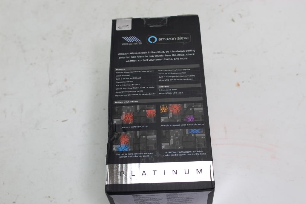 ilive concierge wireless speaker