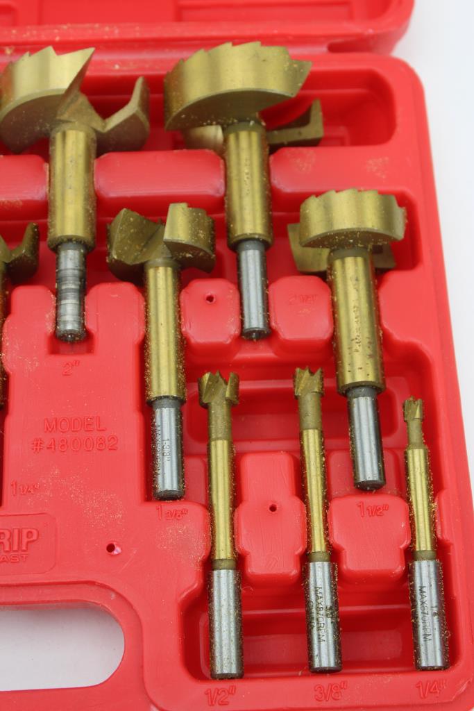 Mastergrip Forstner Bit Set In Case Property Room