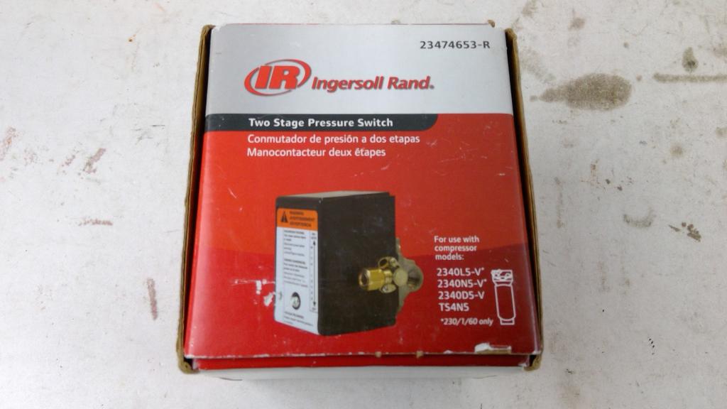 Ingersoll Rand Two Stage Pressure Switch