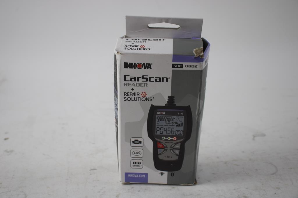 Innova Car Scan Reader + Repair Solutions 2, 5110 OBD2 Property Room