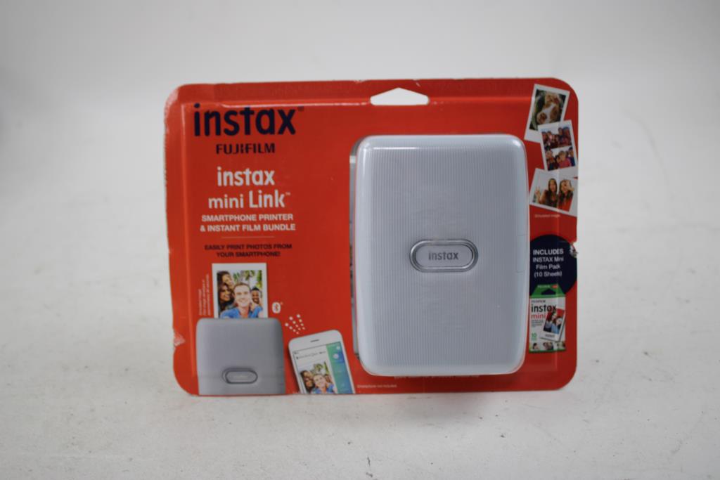 Instax Mini Link Smartphone Printer & Instant Film Bundle